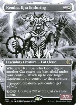 MTG Borderless Phyrexia: All Will Be One ONE Kemba, Kha Enduring MINT - Image 1