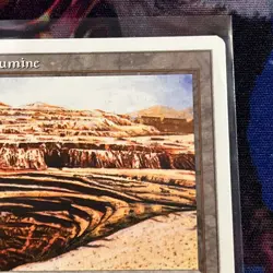 MTG Renaissance (Strip Mine) Tagebaumine German White Border LP+ - Image 3