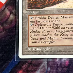 MTG Renaissance (Strip Mine) Tagebaumine German White Border LP+ - Image 5