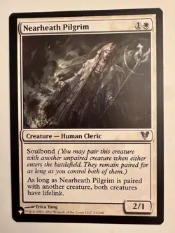 MTG Nearheath Pilgrim The List Mystery Booster 2 (MB2) Uncommon #31 Unplayed - Image 1