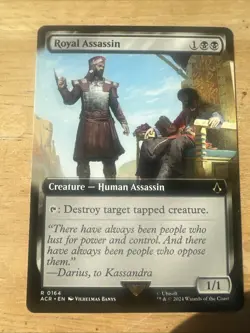 1x (164) Royal Assassin - EXTENDED ART MTG Assassin's Creed NM Magic Regular - Image 1