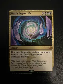 Death Begets Life - Tarkir: Dragonstorm - Regular Art - MINT - MTG - Image 1
