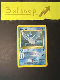 POKEMON - ARTICUNO HOLO RARE 2/62 Fossil ITA Unlimited Vintage | Good - - Image 4