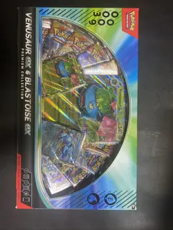 Venusaur ex Blastoise ex Premium Collection GameStop Exclusive - Pokemon TCG NEW - Image 1