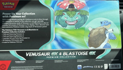 Venusaur ex Blastoise ex Premium Collection GameStop Exclusive - Pokemon TCG NEW - Image 2