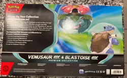 Venusaur ex Blastoise ex Premium Collection GameStop Exclusive - Pokemon TCG NEW - Image 2