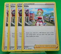 4x Irida 147/189 Astral Radiance - Pokemon TCG - Playset - Non-Holo - LP - Image 1