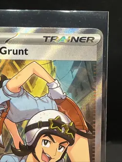 Pokemon TCG Team Star Grunt Scarlet & Violet Holo Ultra Rare Card 242/198 - Image 2
