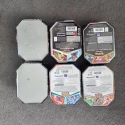 6 x Pokemon TCG Tin EMPTY (1) - Image 5