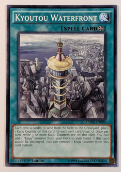Yugioh TCG -1x Kyoutou Waterfront - CORE-EN089 - NM - 1st Edition - Common 2024 - Image 1