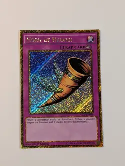 Yugioh TCG -1x Horn of Heaven - PGL3-EN034 - NM/LP - Gold Secret Rare - 2016 - Image 4