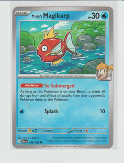 Pokemon TCG Destined Rivals Misty's Magikarp Card 048/182 - Image 1