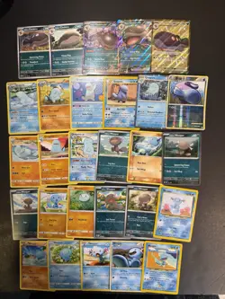 28x Pokemon Card Lot Wooper Quagsire Ex Cards - Holo Rare Promo Shiny Vintage - Image 1
