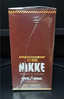 Goddess Of Victory NIKKE NIVEL ARENA The Kingdom Card Booster BoxBT02 Korean Ver - Image 5