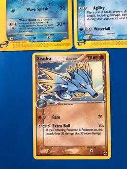 Seadra Vtg 3 Card LOT - Aquapolis 58/147 LP/MP - EX Dragon & Frontiers Pokemon - Image 4
