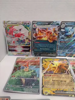 Pokemon TCG Jumbo Card Lot Of 15 Victini Mewtwo Blastoise Zapdos Charizard... - Image 2
