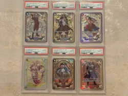 PSA10 ONE PIECE Card SP Set of 6 Shanks Alt Art A Fist of Divine Speed Japan - Image 1