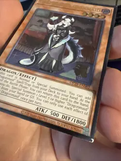 Yu-Gi-Oh Chamber Dragonmaid Ultimate Rare Card OP28-EN002 LP to NM Unlimited - Image 3