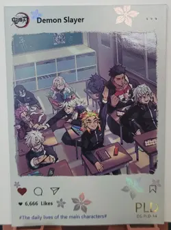 Hashira & Demons Card Demon Slayer So The Dream Wedding 1 Anime Manga DS-PLD-14 - Image 1