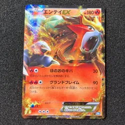 Entei EX 009/069 - 2011 BW4 Dark Rush 1st Edition Holo Pokemon Card Japanese - Image 1