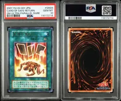 PSA10 GEM MINT CARD OF SAFE RETURN SM-ULTRA PARALLEL RARE 2001 YU-GI-OH! Japan - Image 3