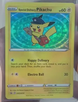 Affordable Special Delivery Pikachu - SWSH074 - SWSH: Promo Card FAN ART - Image 5
