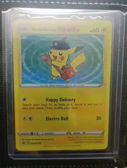 Affordable Special Delivery Pikachu - SWSH074 - SWSH: Promo Card FAN ART - Image 1