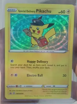 Affordable Special Delivery Pikachu - SWSH074 - SWSH: Promo Card FAN ART - Image 4