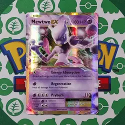 Mewtwo EX 52/108 XY Evolutions Holo NM Pokemon Card English - Image 1