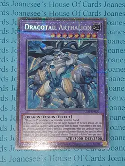 JUSH-EN006 Dracotail Arthalion Starlight Rare Yu-Gi-Oh Card 1st Edition New - Image 5