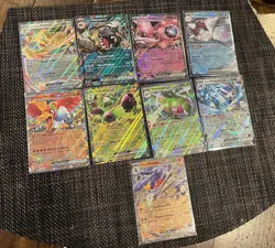 Pokemon TCG Destined Rivals Mixed Card Lot - 9 EX Lot - Image 1