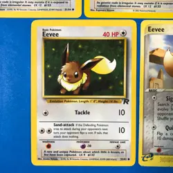 EEVEE VTG 5 Card LOT-Jungle- Legendary Collection- Neo Discovery 38/75 Pokemon - Image 5