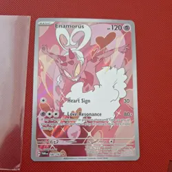 Pokemon Enamorus Twilight Masquerade Illustration Rare Card 180/167 - Image 1