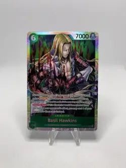 Basil Hawkins OP07-029 SR English 500 Years In The Future One Piece Card Nm - Image 1