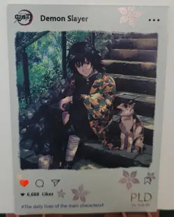 Giyu Tomioka Card Demon Slayer So The Dream Wedding 1 Anime Manga DS-PLD-01 - Image 1