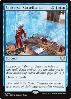 UNIVERSAL SURVEILLANCE mtg NM-M Commander: Edge of Eternities 1 Rare - Image 1