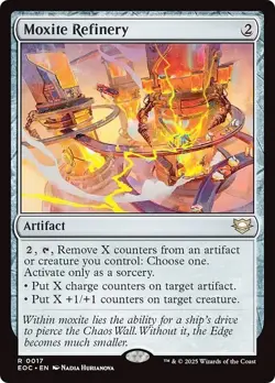 MOXITE REFINERY mtg NM-M Commander: Edge of Eternities 1 Rare - Image 1