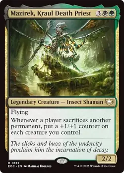 MAZIREK, KRAUL DEATH PRIEST mtg NM-M Commander: Edge of Eternities 1 Rare - Image 1