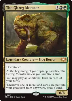 THE GITROG MONSTER mtg NM-M Commander: Edge of Eternities 1 Mythic - Image 1