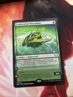 EXPLORATION BROODSHIP mtg NM-M Commander: Edge of Eternities 1 Rare - Image 1