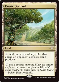 EXOTIC ORCHARD x4 mtg NM-M Commander: Edge of Eternities 4 Rare - Image 1