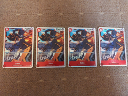 X4 PLAYSET Sabo - OP05-007 - Super Rare - PRB-01 - One Piece TCG Card - Image 1
