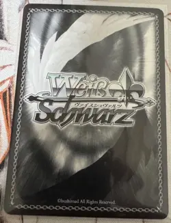 Signed FOIL Weiss Schwarz Re:Zero card Beatrice RZ/S55-026SP SP Japanese - Image 2