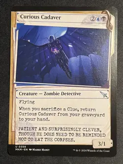 MTG Curious Cadaver (Showcase), NM-Mint, (MKM #0358) Regular - Image 1