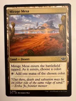 Mirage Mesa (262) Outlaws of Thunder Junction OTJ MTG Magic - Image 1