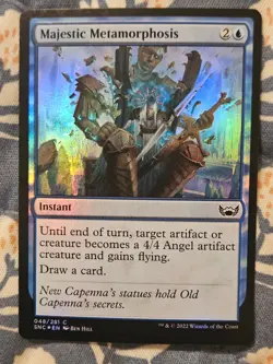 Majestic Metamorphosis FOIL Streets of New Capenna MTG Magic - Image 1