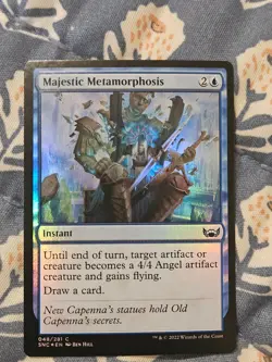 Majestic Metamorphosis FOIL Streets of New Capenna MTG Magic - Image 2