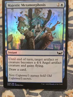Majestic Metamorphosis FOIL Streets of New Capenna MTG Magic - Image 4
