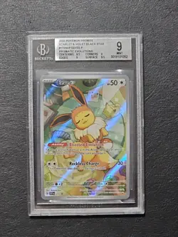 Pokemon - Eevee 173 Sv: Scarlet & Violet Promo Cards - BGS 9 (9.5, 9, 9, 9.5) - Image 1