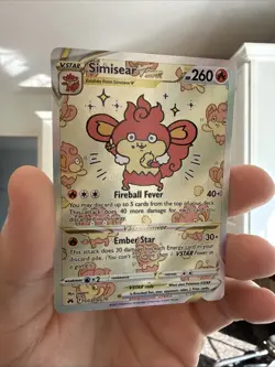 Simisear VSTAR GG37/GG70 Ultra Rare Crown Zenith Pokemon TCG Near Mint Condition - Image 3